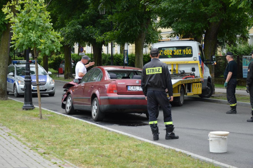 Wypadek na ul. Mickiewicza