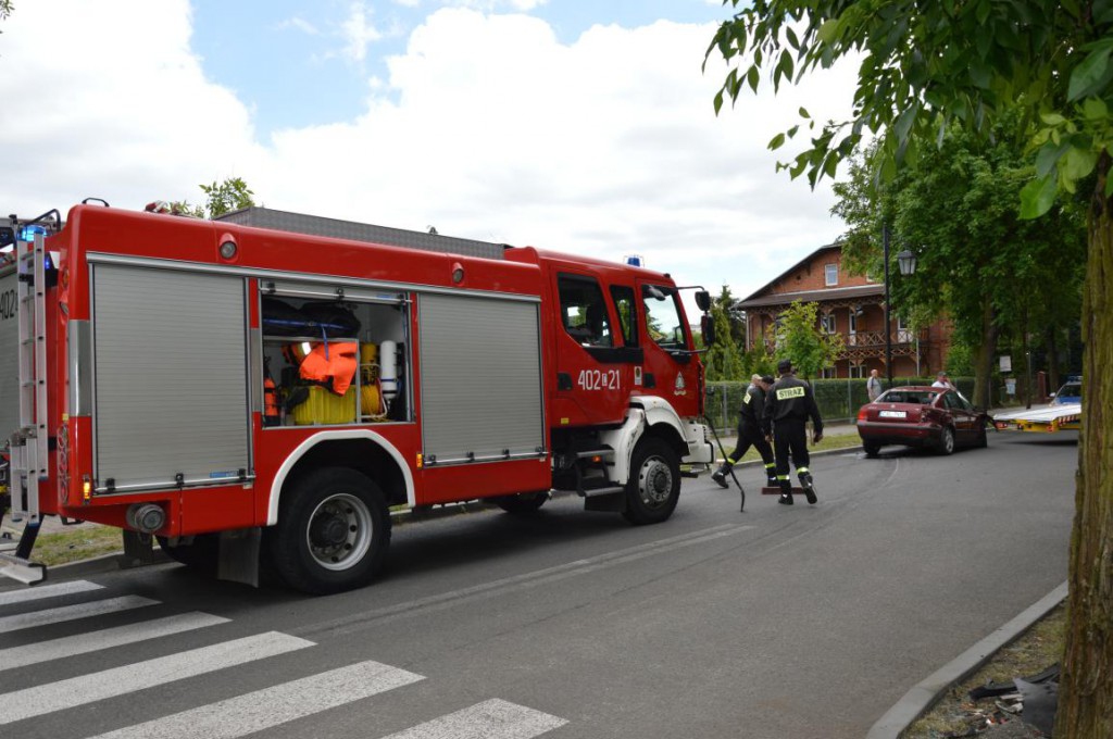 Wypadek na ul. Mickiewicza