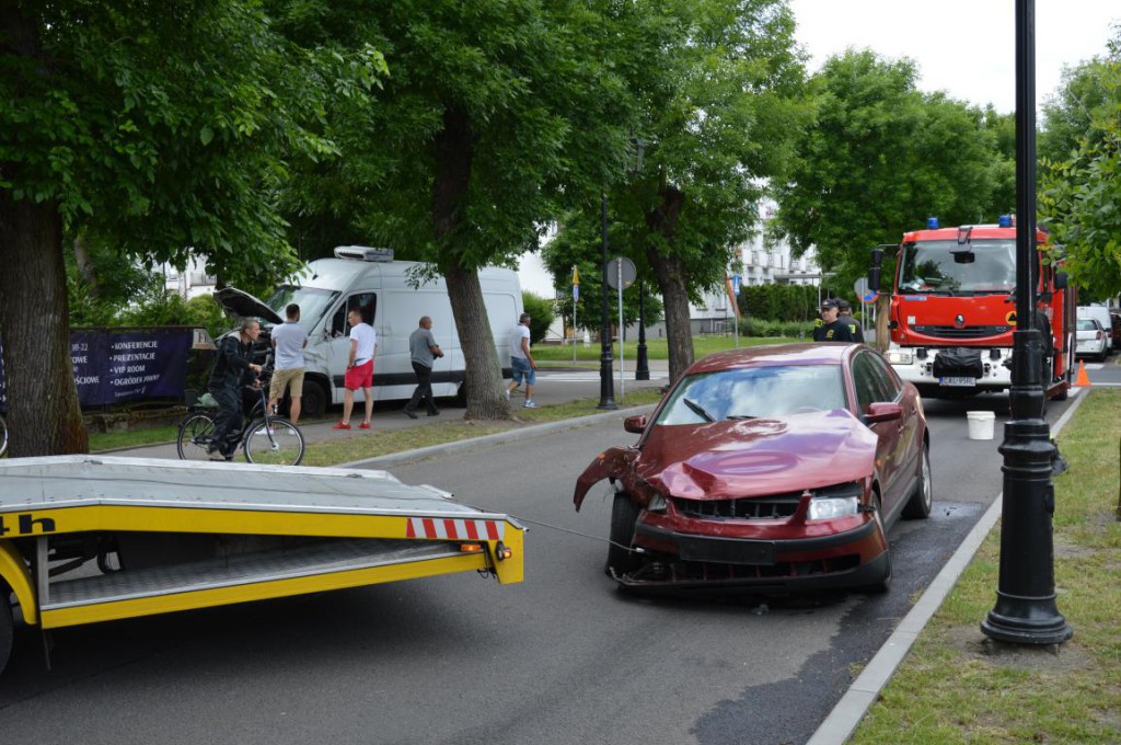 Wypadek na ul. Mickiewicza