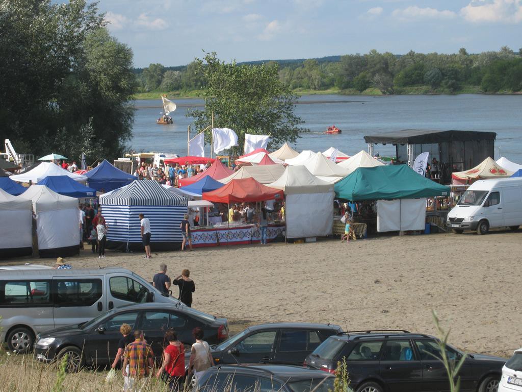 Tłumy na Festiwalu Wisły w Ciechocinku