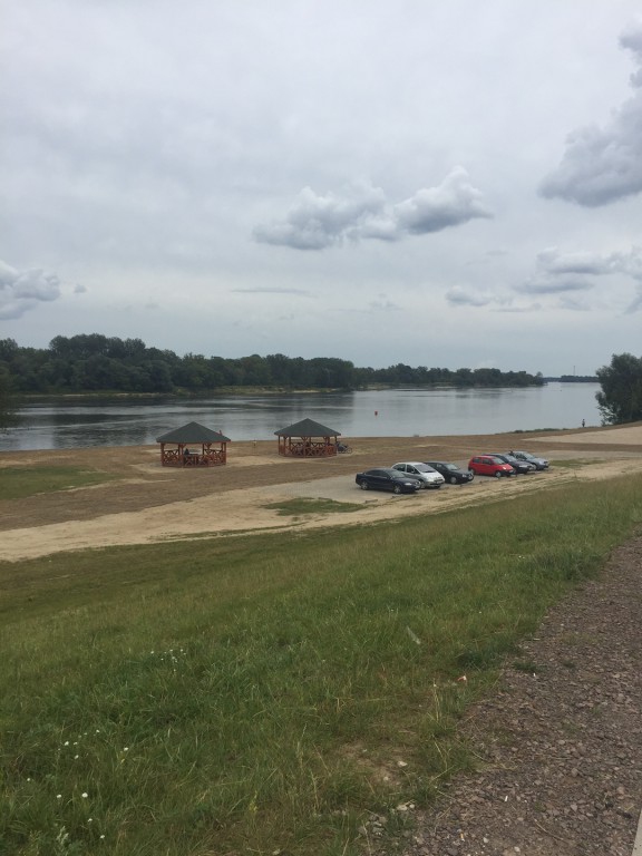 Miejska plaża w Ciechocinku - tydzień po Festiwalu Wisły