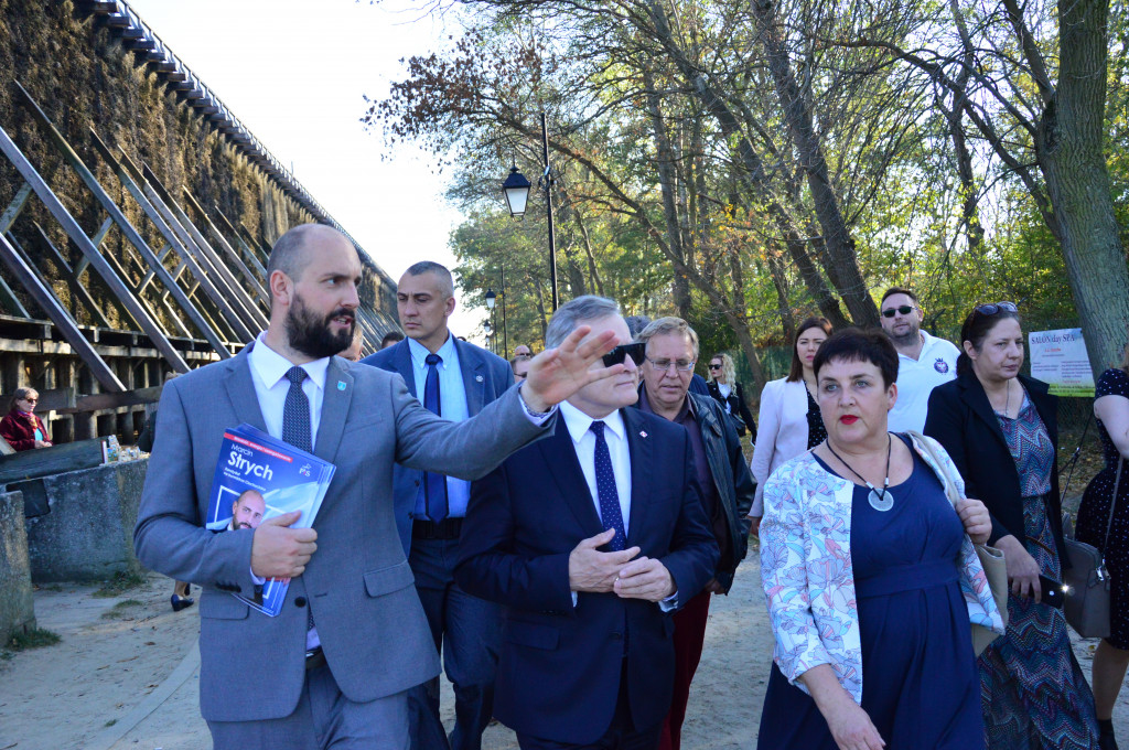 Minister P. Gliński w Ciechocinku