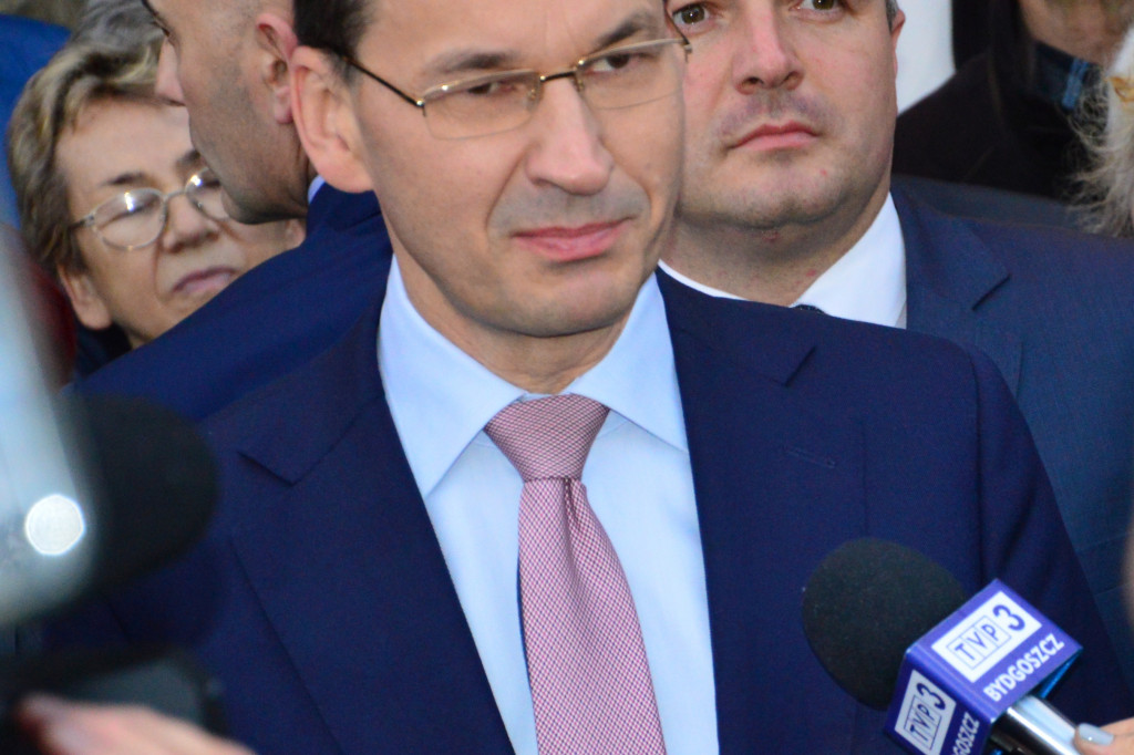 Mateusz Morawiecki w Ciechocinku