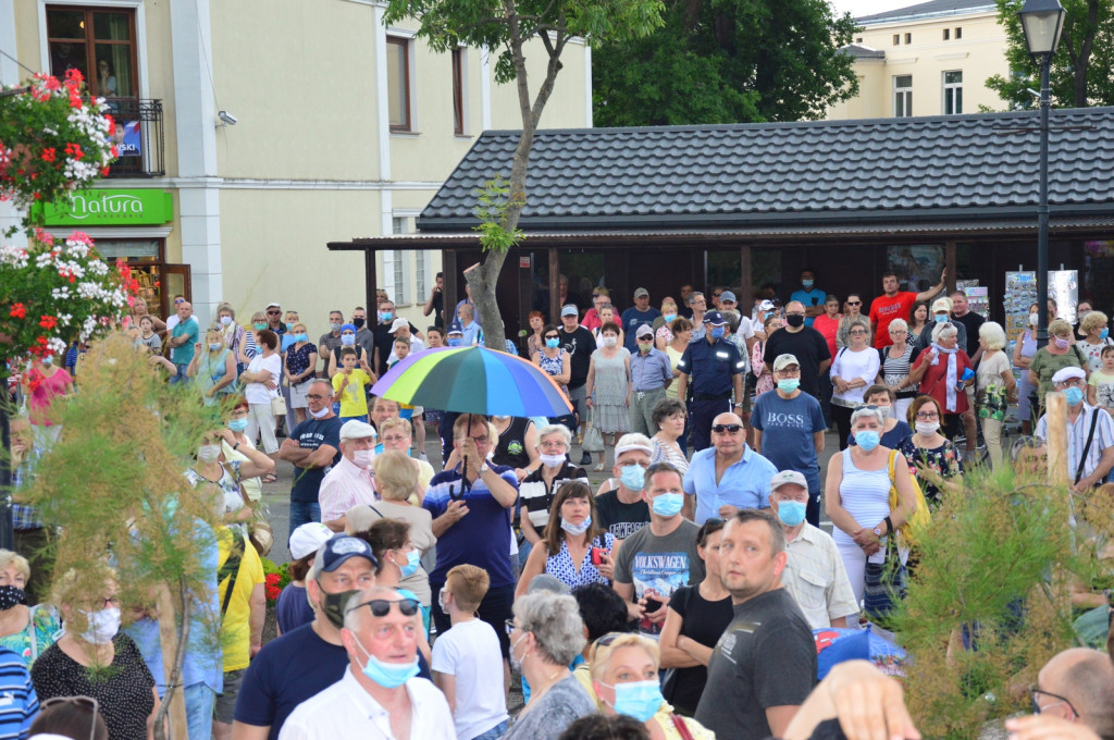 Kampania Rafała Trzaskowskiego w Ciechocinku