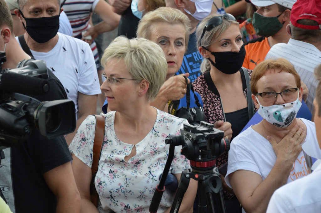 Kampania Rafała Trzaskowskiego w Ciechocinku