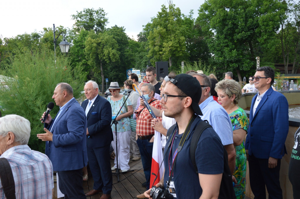 Kampania Rafała Trzaskowskiego w Ciechocinku