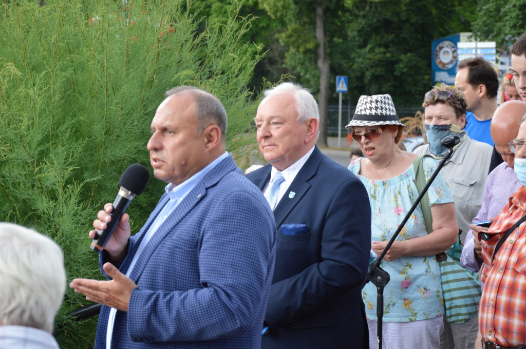 Kampania Rafała Trzaskowskiego w Ciechocinku