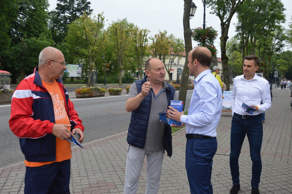 Kampania Rafała Trzaskowskiego w Ciechocinku