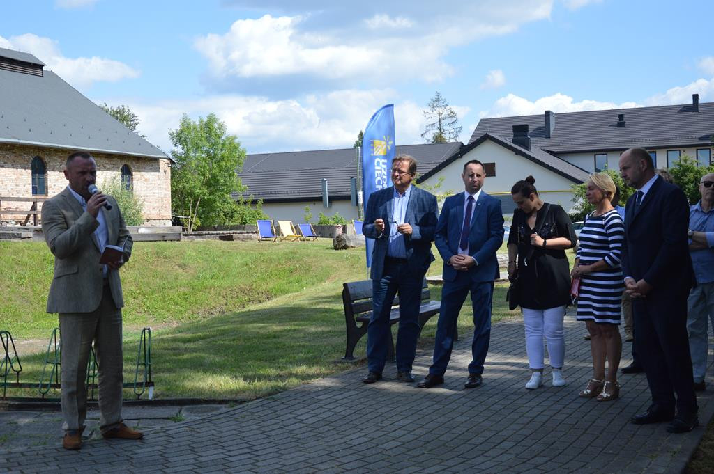 Uroczystość otwarcia nowego muzeum w Ciechocinku