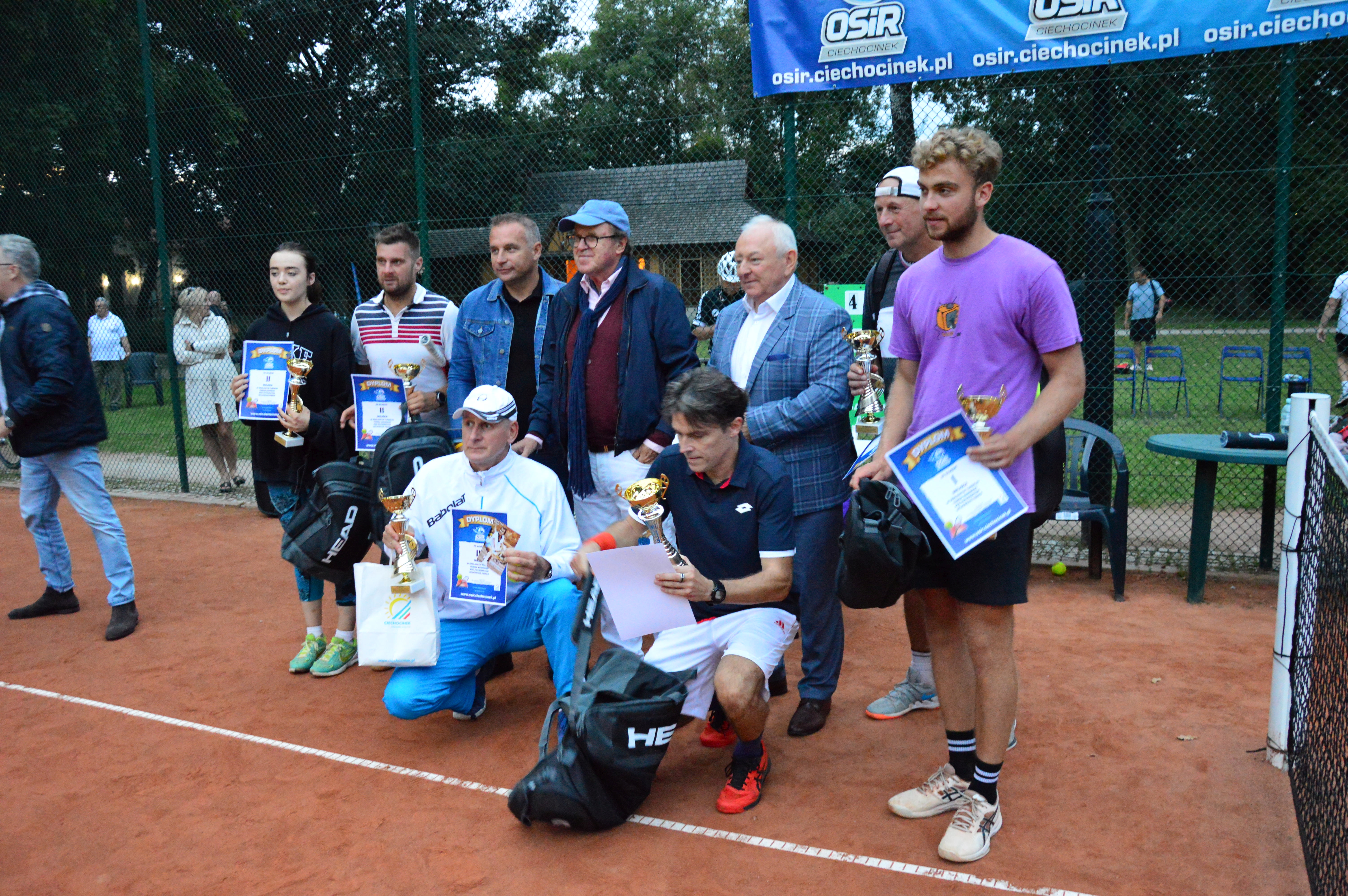 W Ciechocinku nagrody wręczał Wojciech Fibak