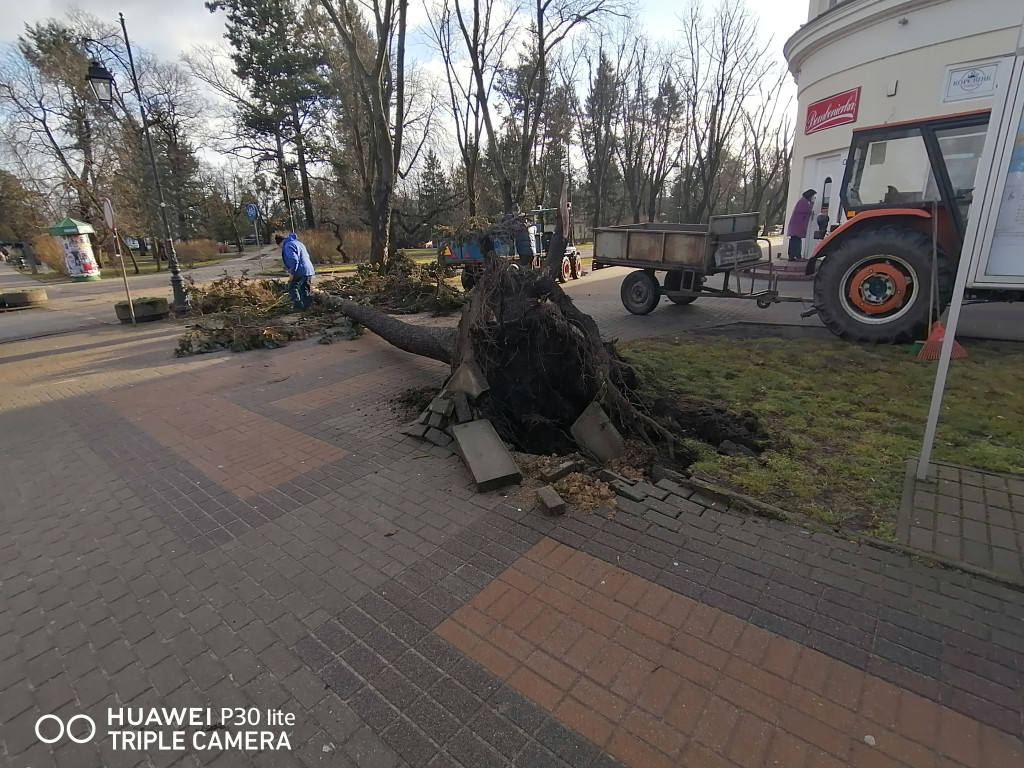 Ciechocinek po przejściu trąby powietrznej