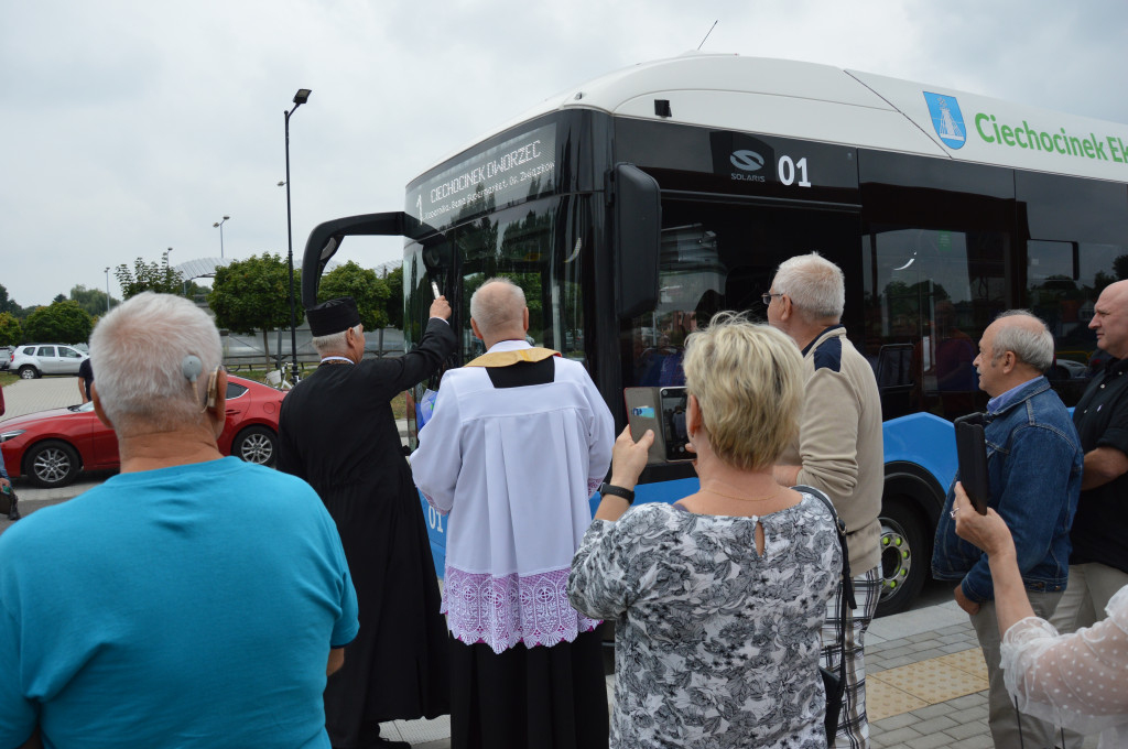 Uroczyste otwarcie dworca autobusowego w Ciechocinku