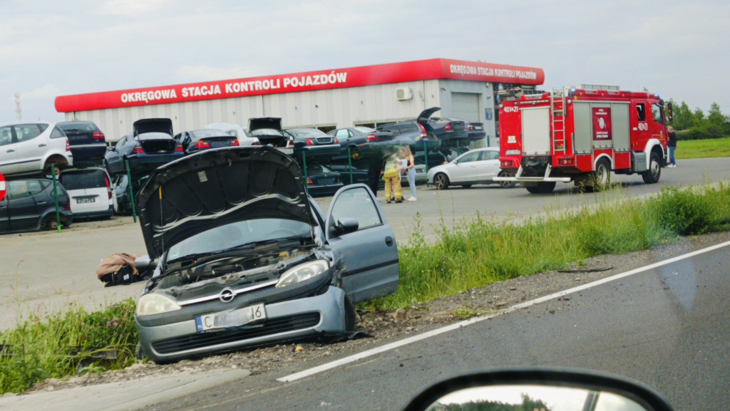 Wypadek na Stawkach