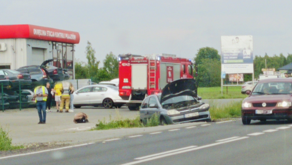 Wypadek na Stawkach