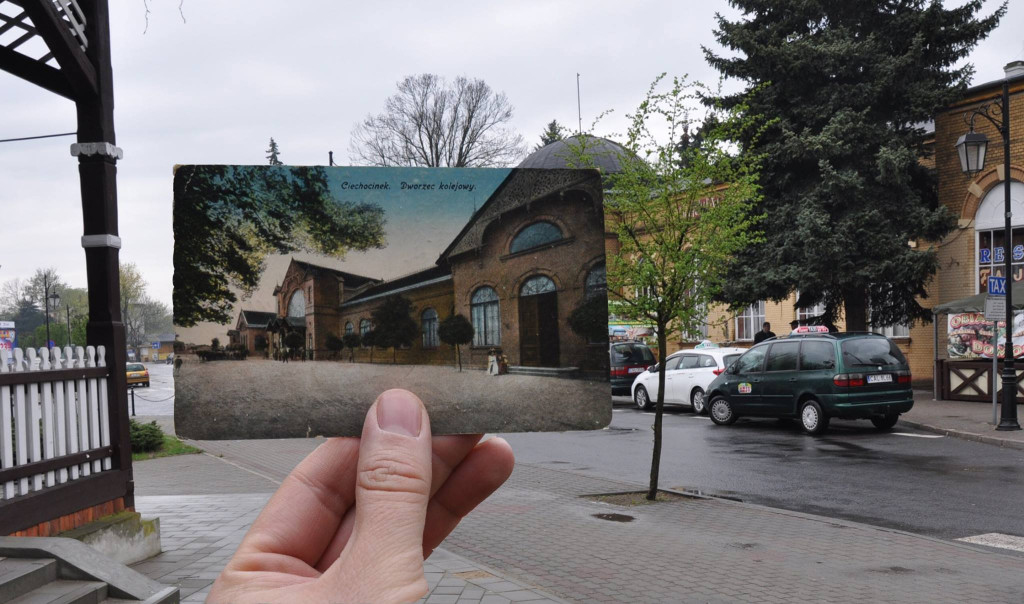 Ciechocinek na starych widokówkach
