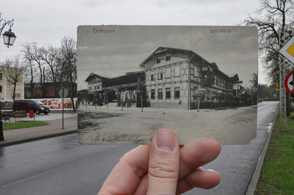 Ciechocinek na starych widokówkach