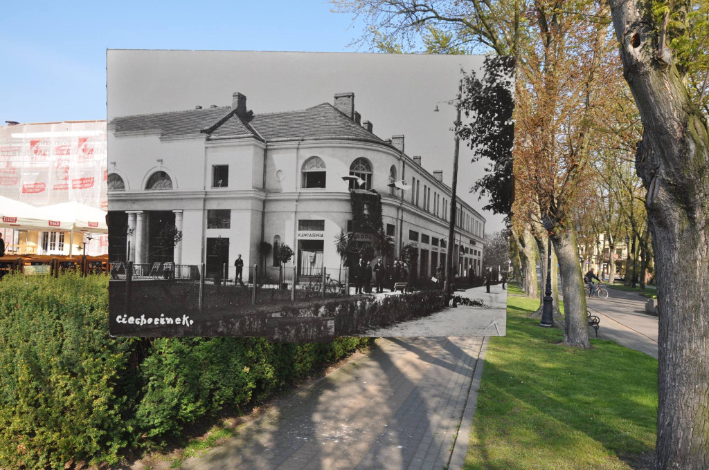 Ciechocinek na starych widokówkach