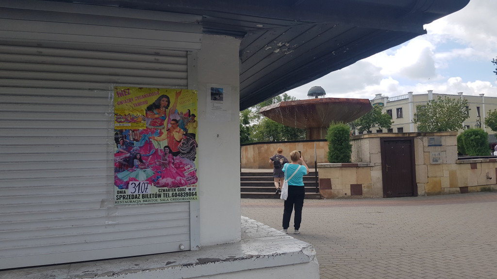 Budynek po kiosku RUCH przy Grzybku