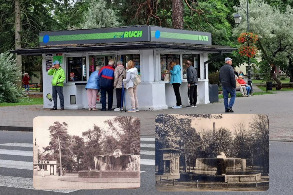 Budynek po kiosku RUCH przy Grzybku
