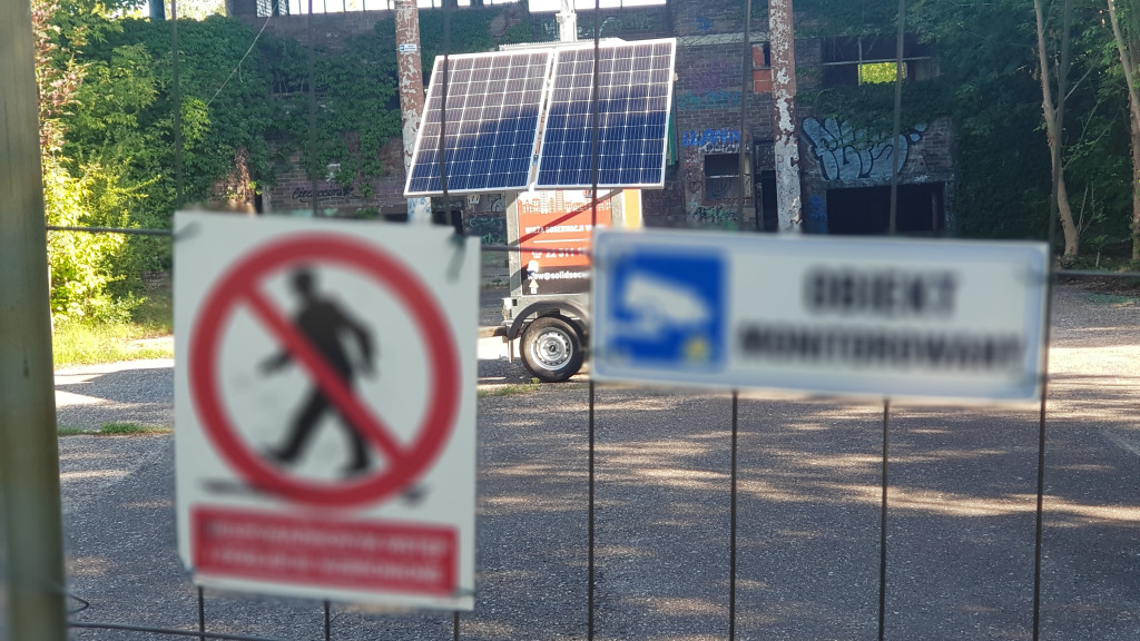Odbudowa basenu cz. 1 Zabezpieczenie terenu
