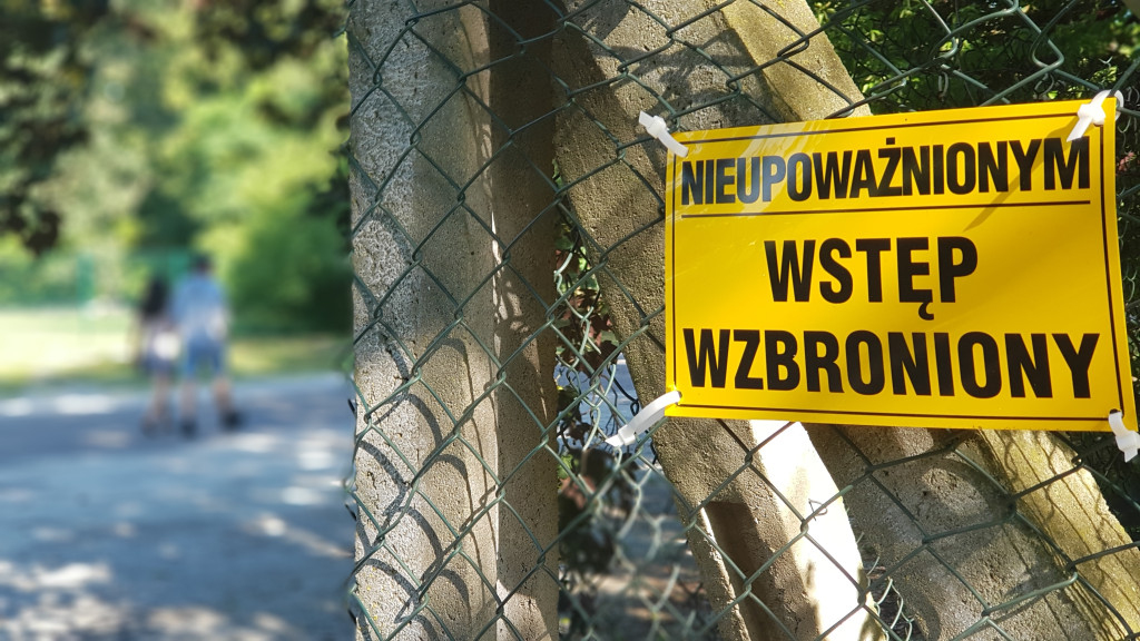 Odbudowa basenu cz. 1 Zabezpieczenie terenu