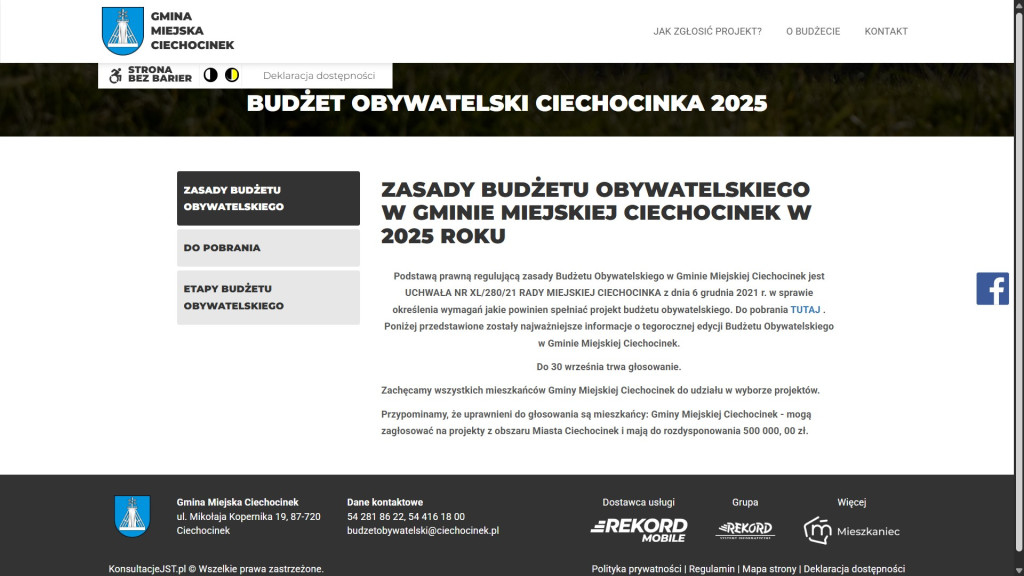 Budżet Obywatelski 2025