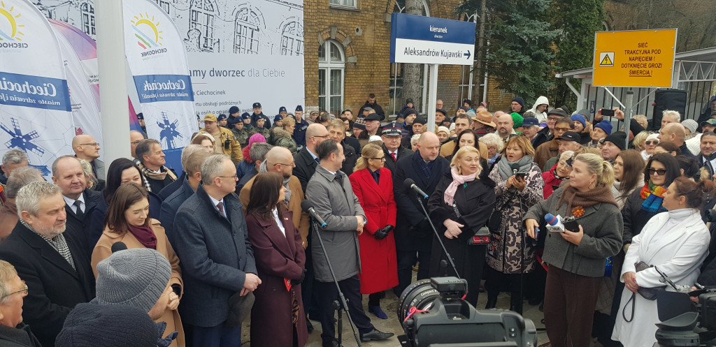 Powrót pociągów do Ciechocinka