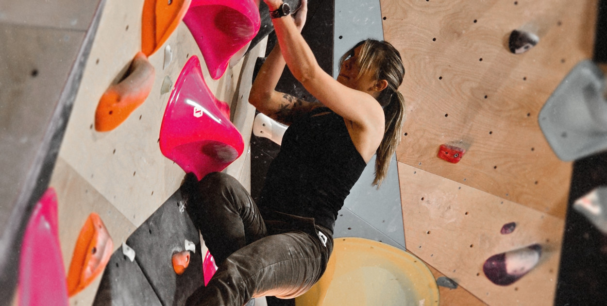 Wspinaczka na poziomie rzut beretem od Ciechocinka