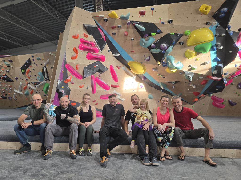 Wspinaczka na poziomie rzut beretem od Ciechocinka