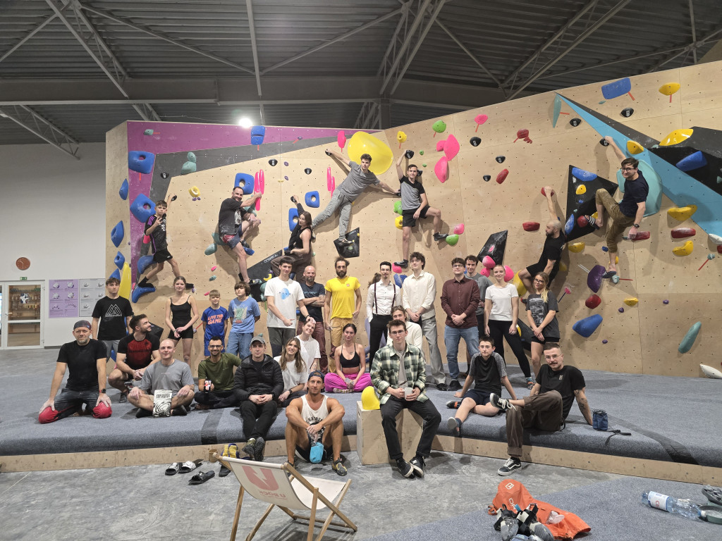 Wspinaczka na poziomie rzut beretem od Ciechocinka