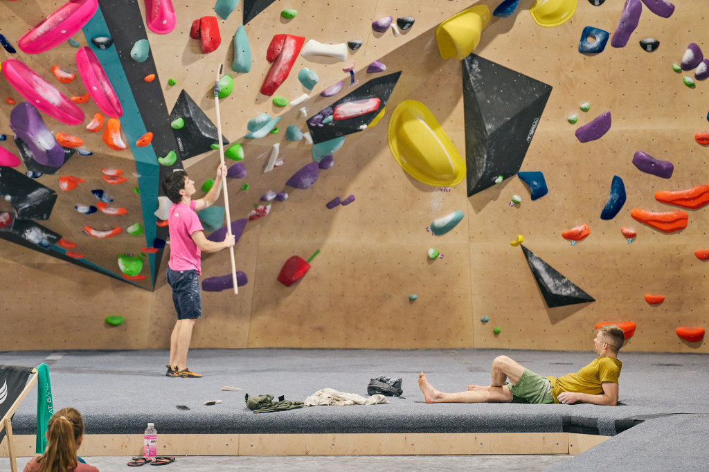 Wspinaczka na poziomie rzut beretem od Ciechocinka