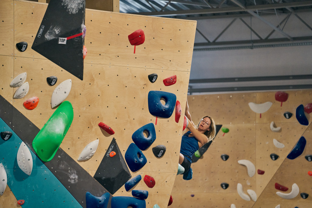 Wspinaczka na poziomie rzut beretem od Ciechocinka