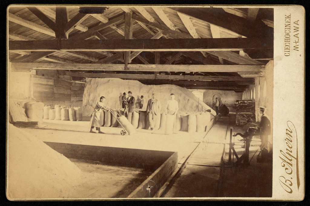 Ciechocinek na starej fotografii