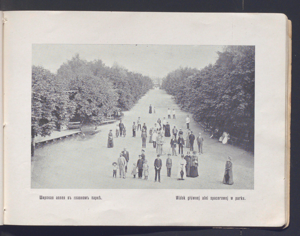 Ciechocinek na starej fotografii