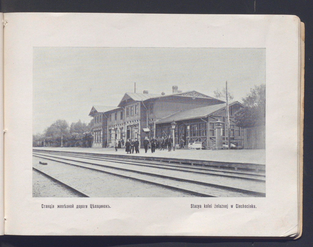 Ciechocinek na starej fotografii