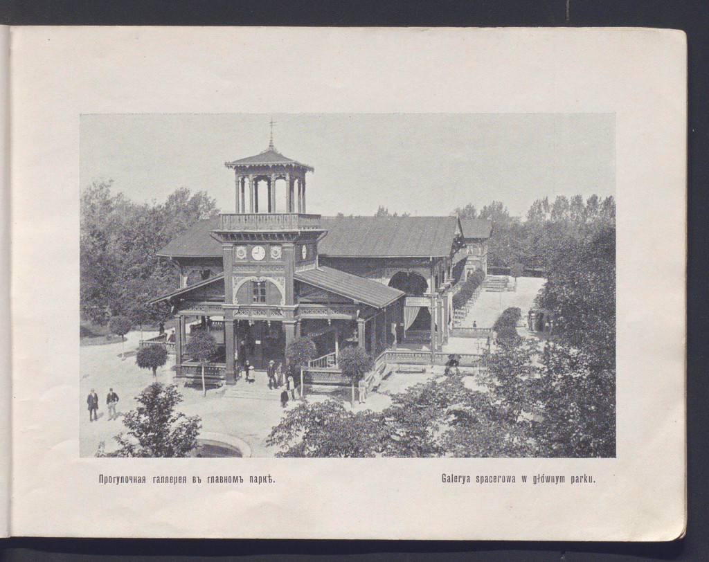 Ciechocinek na starej fotografii