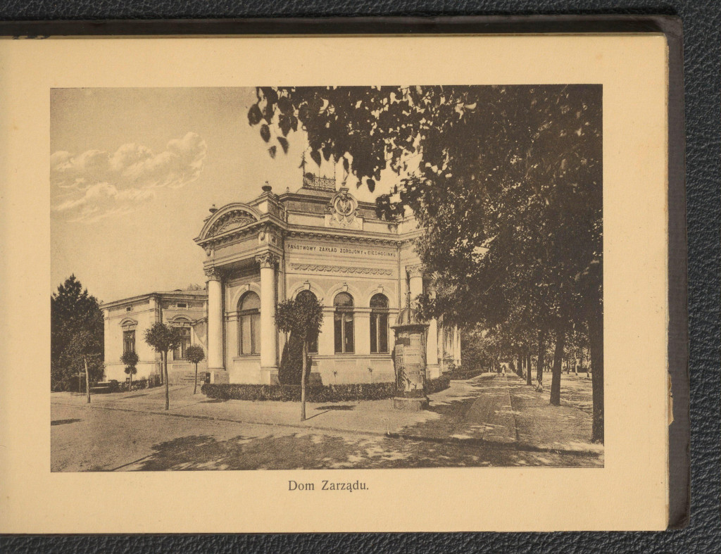 Ciechocinek na starej fotografii