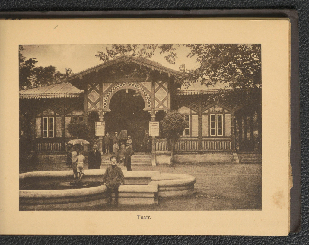 Ciechocinek na starej fotografii