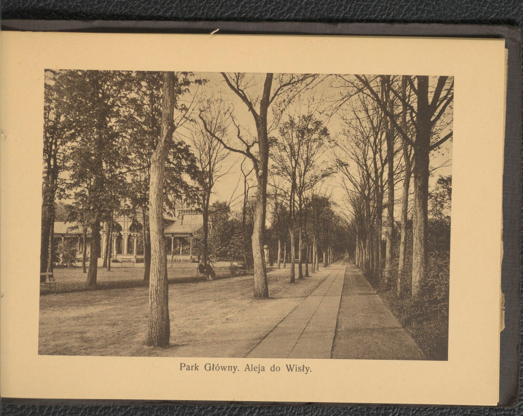 Ciechocinek na starej fotografii