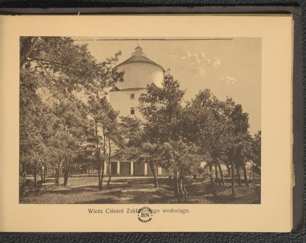 Ciechocinek na starej fotografii