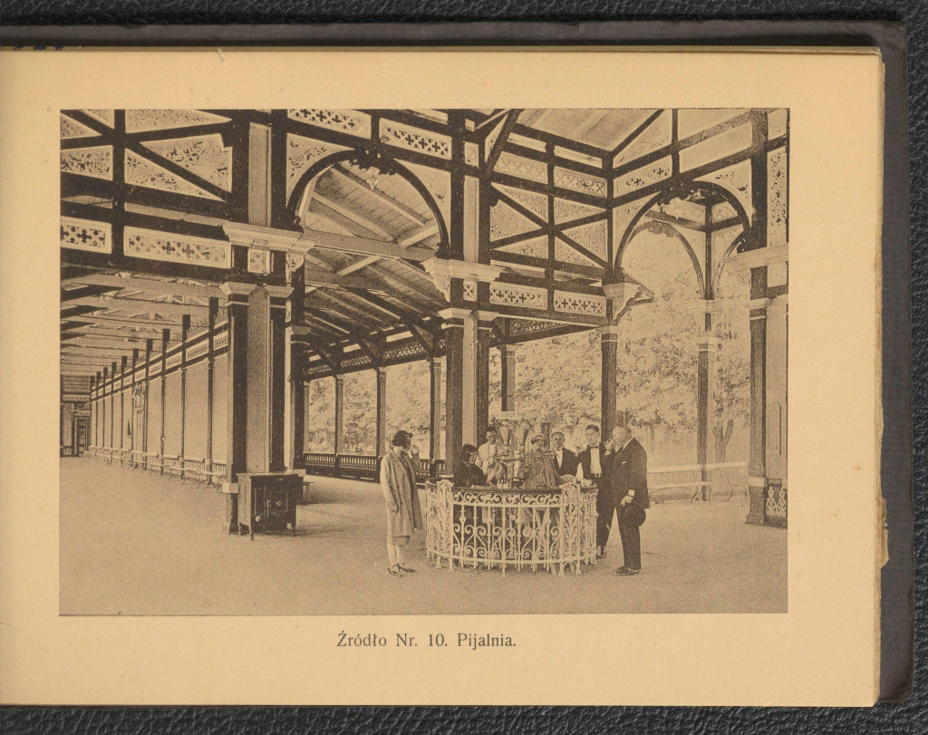 Ciechocinek na starej fotografii