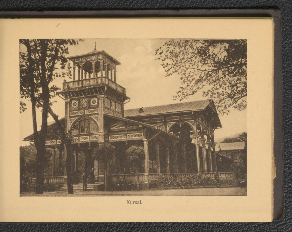 Ciechocinek na starej fotografii