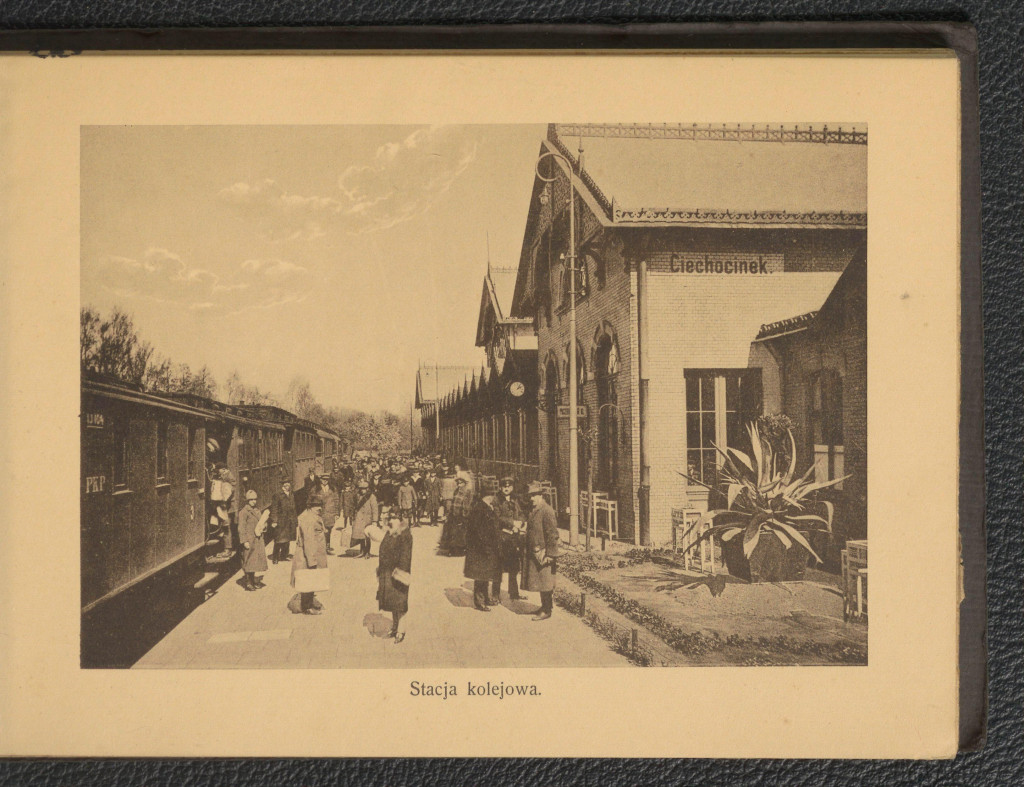 Ciechocinek na starej fotografii