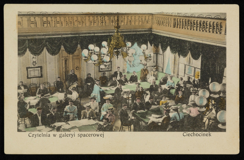 Ciechocinek na starej fotografii