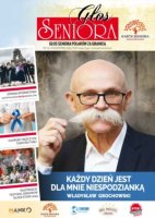 Logo firmy Głos Seniora | pismo dostępne w Ciechocinku