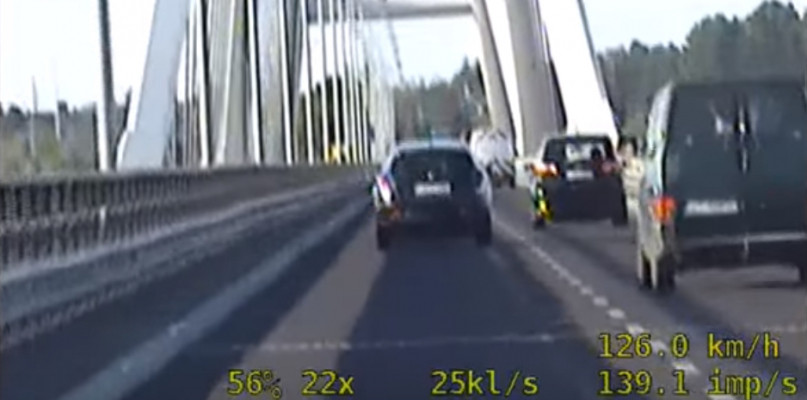 To pierwszy kierowca z Torunia, który tak wygrał z policją