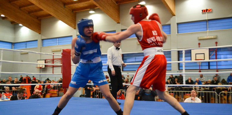Mistrzostwa Polski Juniorów w Boksie odbywają się na ciechocińskiej Hali Sportowej. Fot. OSiR Ciechocinek