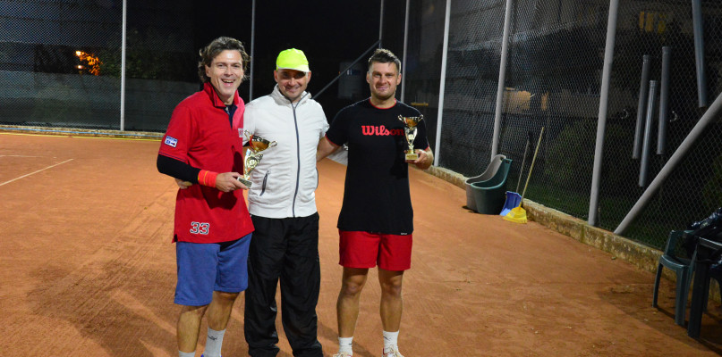 Fot. B. Bigosiński. Zwycięzcy turnieju masters: I. Michał Kisielewski, II. Marcin Majchrzak i III. Ramirez Kaliski