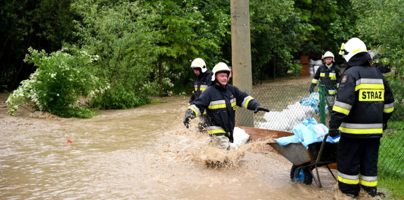 Woś: na ten moment gigantyczna powódź nam nie grozi