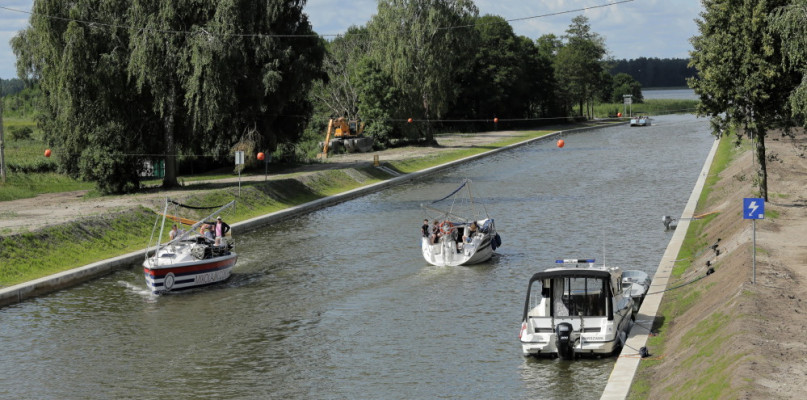 Wyremontowano Kanał Grunwaldzki na Szlaku Wielkich Jezior Mazurskich